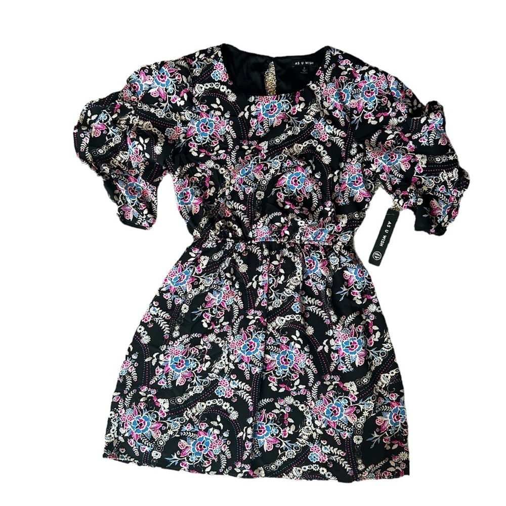 As U Wish NWT cute mini dress size small - Picture 1 of 8
